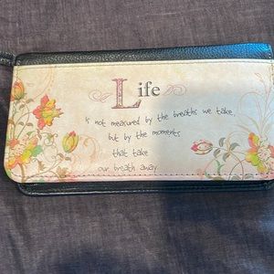 Leather Checkbook holder